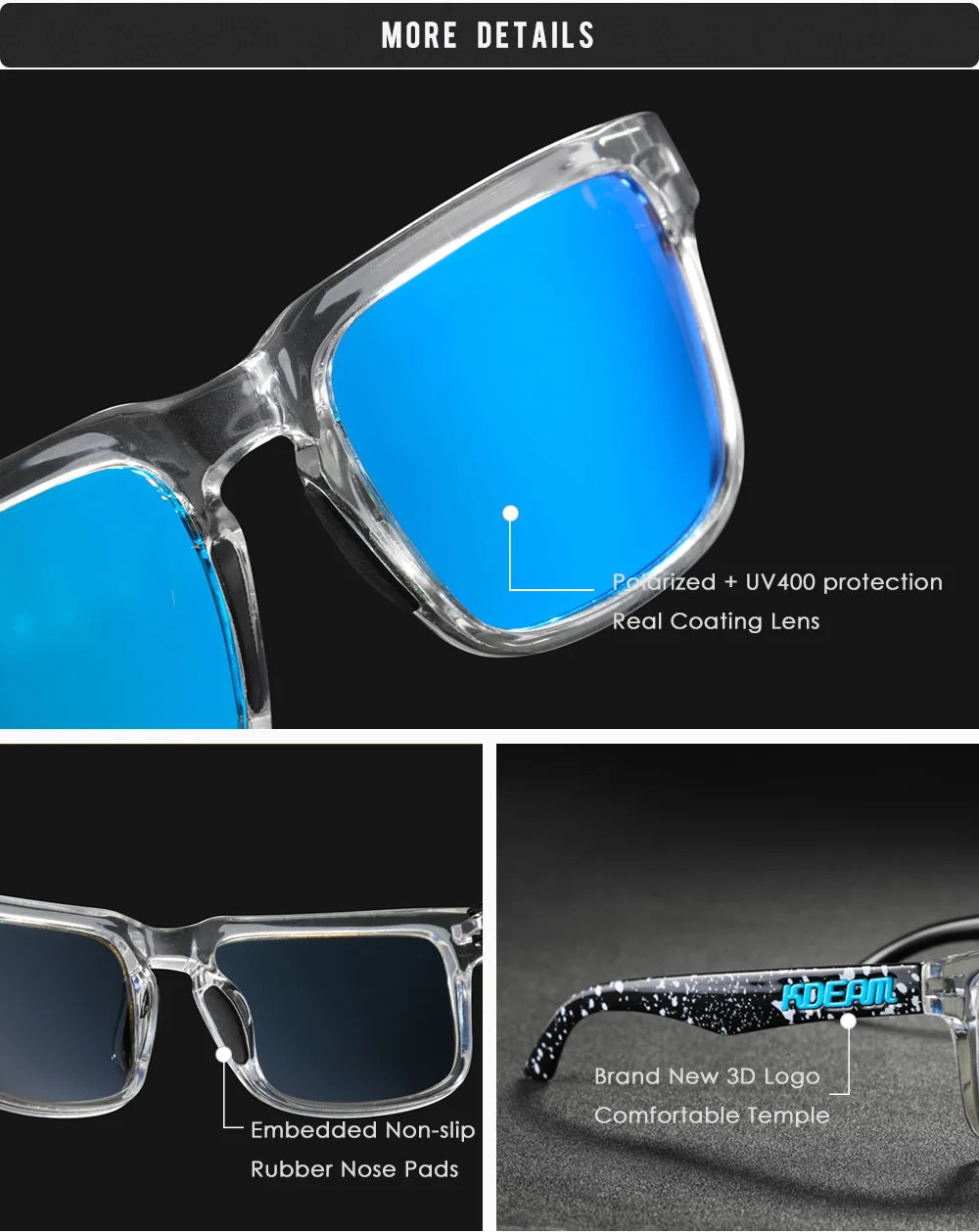 Colors Sports Polarized Sun Glasses