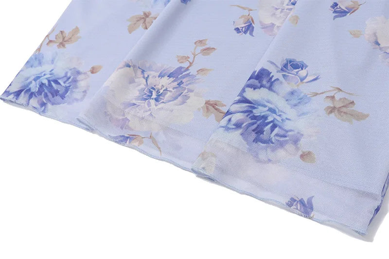 Summer Floral Beachwear