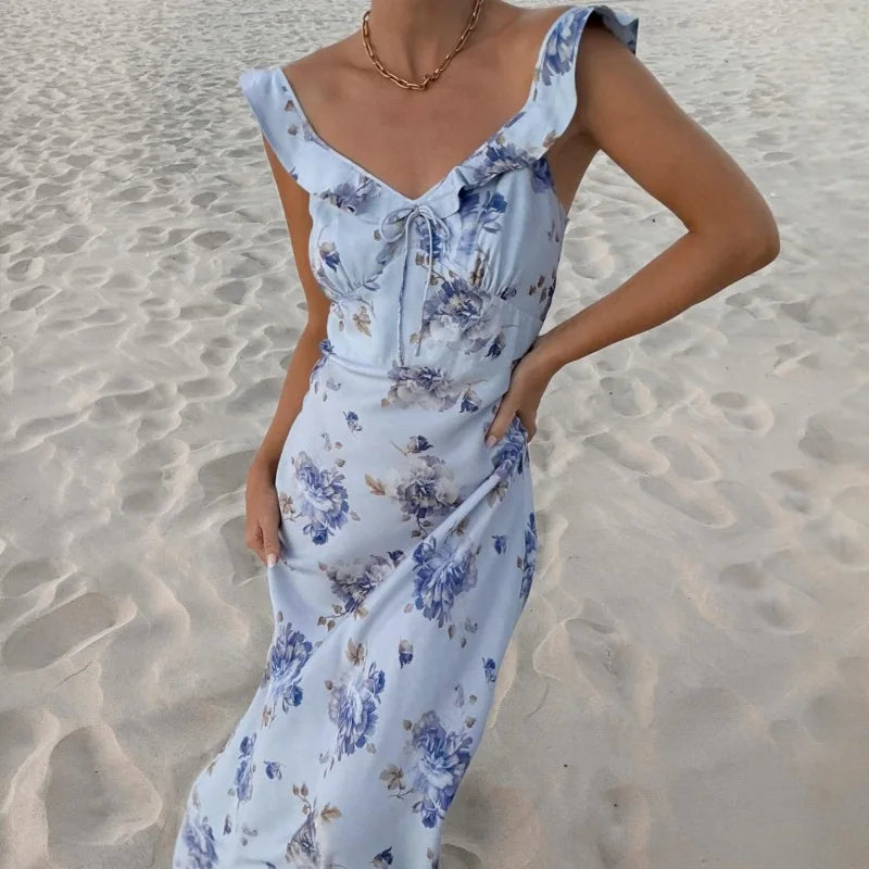 Summer Floral Beachwear